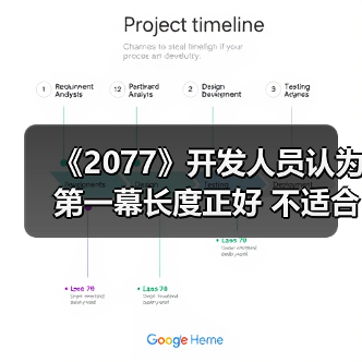 《2077》开发人员认为第一幕长度正好 不适合延长(图3) 《2077》开发人员认为第一幕长度正好 不适合延长(图3)