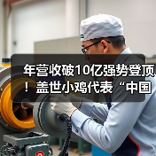 年营收破10亿强势登顶!盖世小鸡代表“中国智造”登上央视跨年专题(图4) 年营收破10亿强势登顶!盖世小鸡代表“中国智造”登上央视跨年专题(图4)